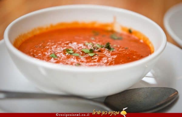 TomatoAndRiceSoup_1024x660Ki_05-01-19_01 מרק עגבניות ואורז של קפה גרג | צילום: אסף לב | עיבוד צילום: שולי סונגו